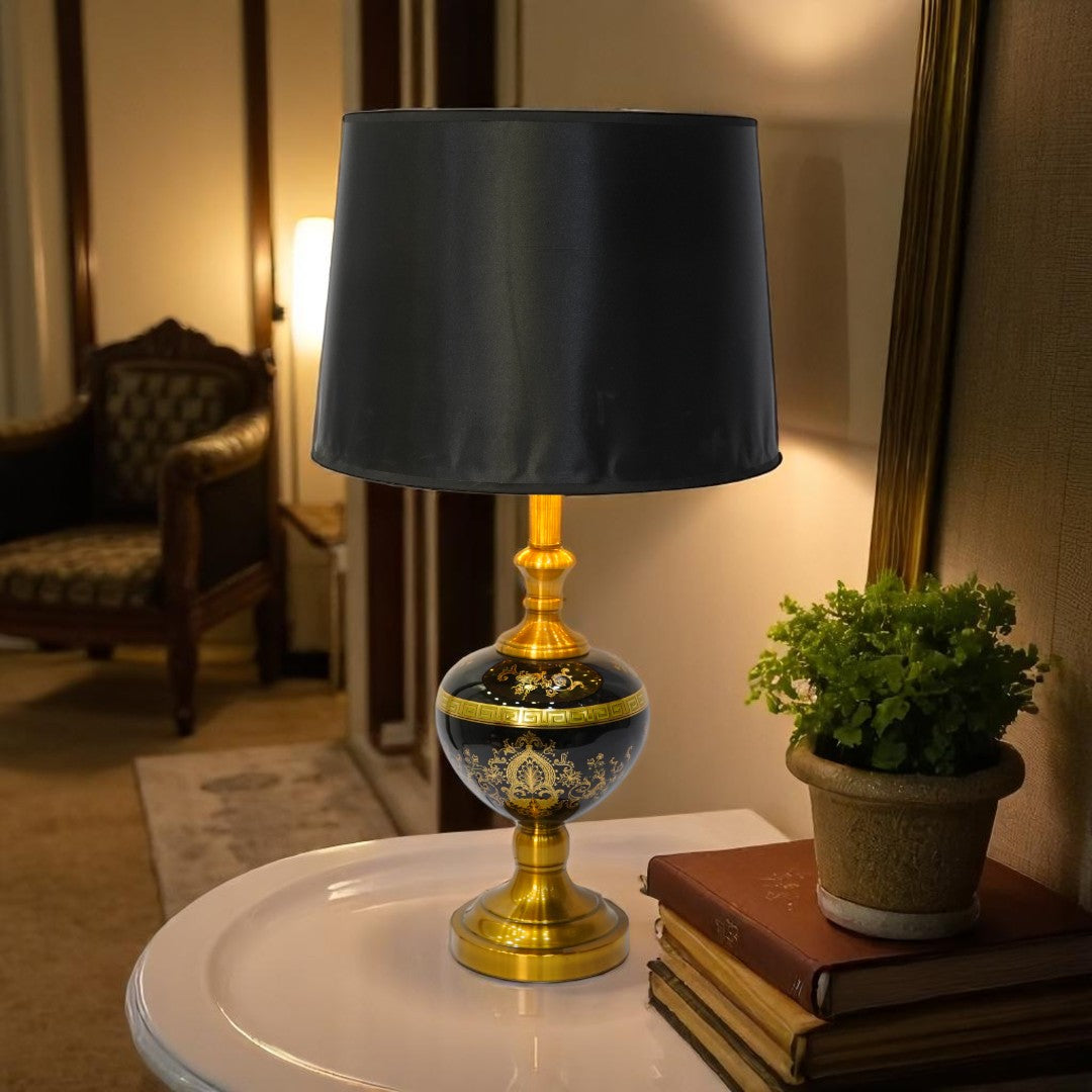 Luna Versace Pearl Ceramic Table Lamp